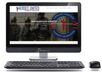 Seattle Web Design - Non Profit Website – Heroes United