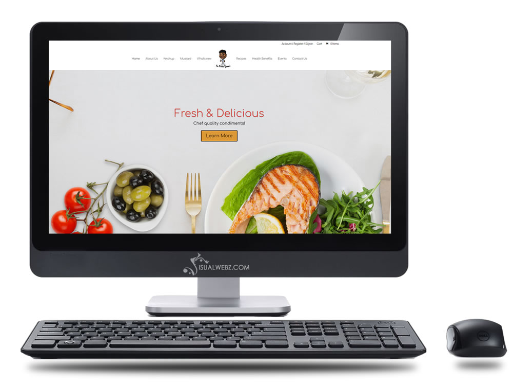Food Website Design for NY Business