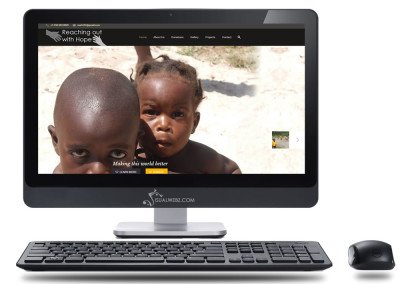 Non Profit Reaching Out with Hope website design